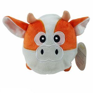 Cow Bull Plush Stuffed Animal Squishy Toy 12" Stackems Kellytoy with Tag